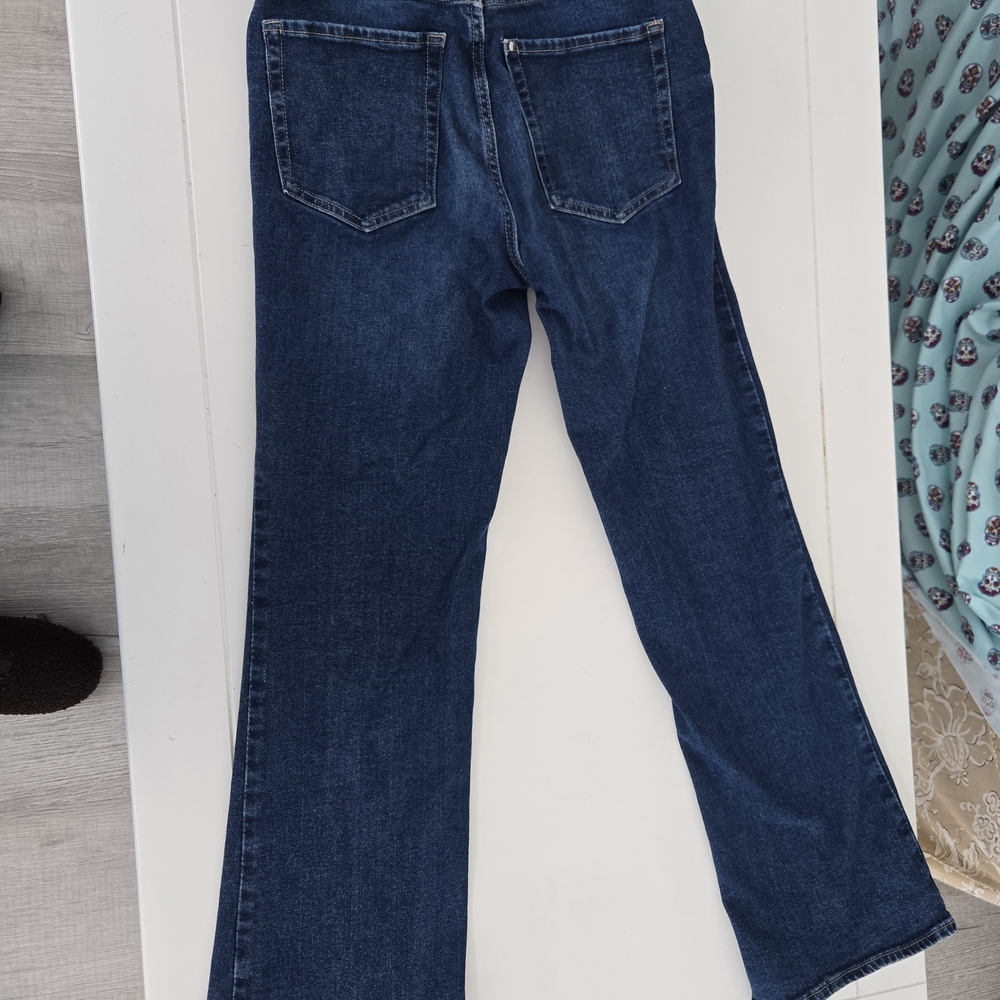 H&M &DENIM boot cut high waist Women's Jeans Size 6 - Picture 3 of 6